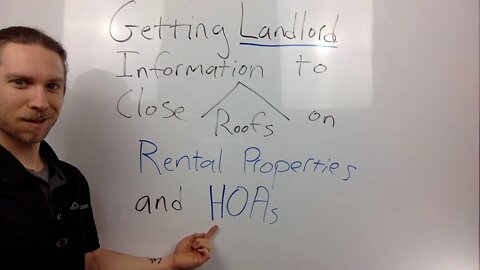 How to Get Landlord Info to Sell Roofs on Rental Properties and HOAs? [LockDown LIVE]