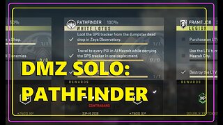 Solo "Pathfinder" Mission ((Modern Warfare 2: DMZ))