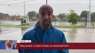 Kevin Lewis in Polk County | Conditions pick up in Davenport.