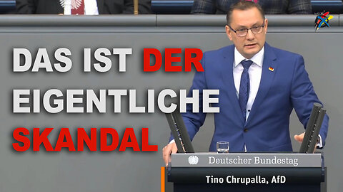 DAS IST DER EIGENTLICHE SKANDAL, Tino Chrupalla (AfD)