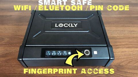 Lockly Smart Safe : Secure your valuables...THE SMART WAY!