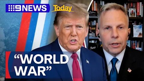 Why is Trump warning of 'World War III'? | 9 News Australia