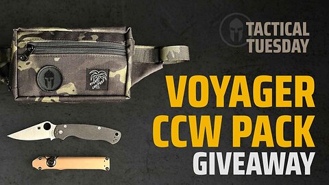 Tight Chutes Voyager CCW Pack Giveaway- Tactical Tuesday