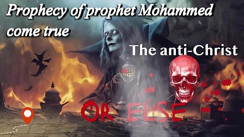 The antichrist face-to-face with Mohammed