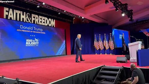 President Donald J. Trump at the Faith & Freedom Coalition Conference!