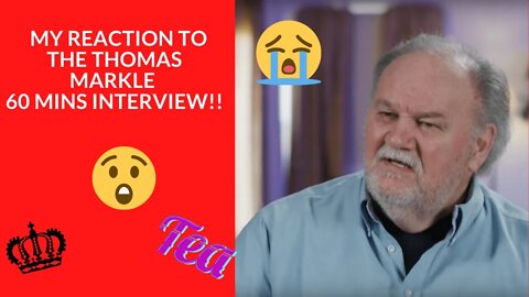 My Reaction to the Thomas Markle 60 Mins Australia Interview
