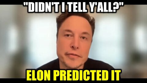 Elon Musk's Predictions Came True!