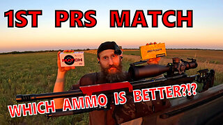 1st PRS Match Ammo Test