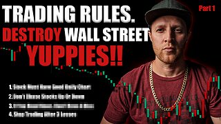 My trading Was Terrible until I developed these 3 Rules
