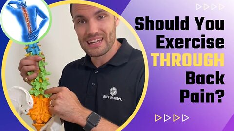 Should I Continue To Exercise Through Lower Back Pain?