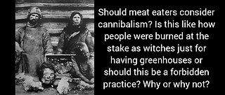 Should carnivores consider cannibalism?