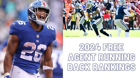 Who are the best 2024 free agent running backs?