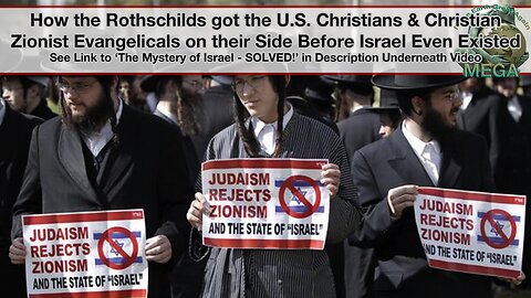 How the Rothschilds got the U.S. Christians & Christian Zionist Evangelicals on their Side Before Israel Even Existed - by Makia Freeman