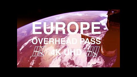 HOW EUROPE LOOKS FROM SPACE