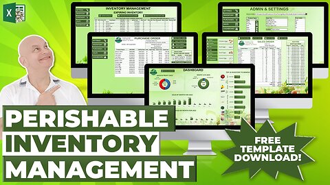 How To Create A Perishable Inventory Management System In Excel [Free Template]