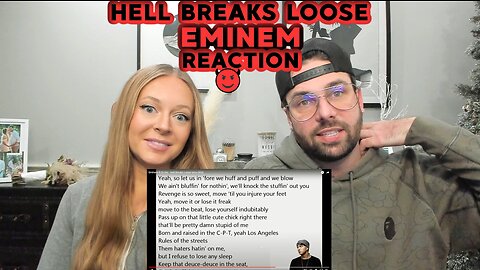 Eminem - Hell Breaks Loose | REACTION / BREAKDOWN ! (RELAPSE) Real & Unedited