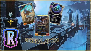 Card Gamer enters the ETERNAL ABYSS in #legendsofruneterra