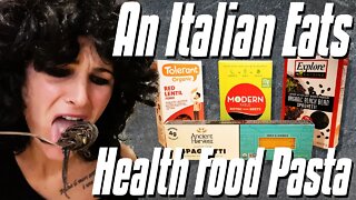 Italian Tries American Health Food Pasta | Italians Try American Pasta