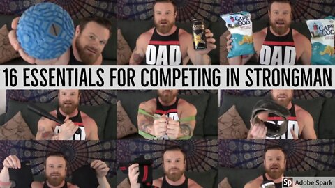 16 Essentials for Strongman Competition - What I'm Bringing To The Strength Camp Challenge