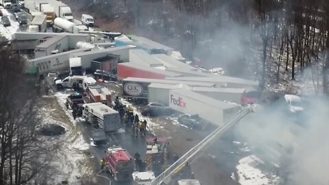 Stretch of I-81 in Pennsylvania reopens after deadly pileup