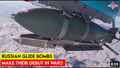Russian Glide Bombs Make Their Debut in the Russia 🇷🇺 Ukraine 🇺🇦 SMO now war!!