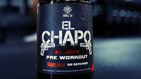 Swole AF El Chapo Pre-Workout | Our Hardest Hitting Preworkout