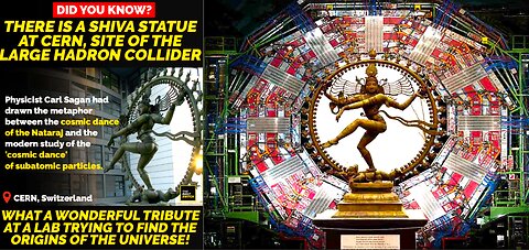 THE REAL REASON A STATUE OF SHIVA IS AT CERN*THEY DON'T WANT YOU UNDERSTANDING THIS!!!