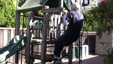 Replacing a Pull-up Bar on a Play Structure