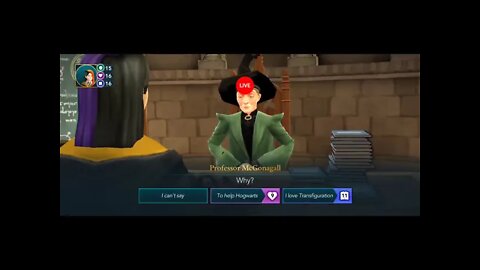 Hogwarts Mystery Year 2 Chapter 3 (end) and Chapter 4 (beginning)