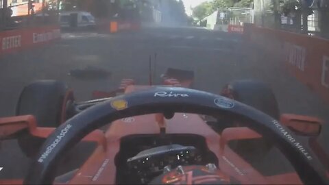 Carlos Sainz Onboard Crash and Retirement Q3 Qualify P5 Baku Ferrari SF21 | Azerbaijan GP 2021