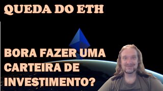 [CRIPTOMOEDAS] QUEDA DO ETH A MEU FAVOR - NOVOS APORTES EM CRIPTOMOEDAS - BORA FAZER UMA CARTEIRA