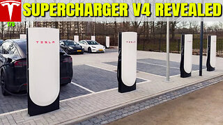 🔥NEW Tesla SUPERCHARGER V4 is THE MOST POWERFUL in 2023