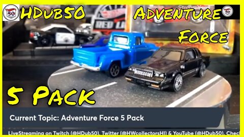 Adventure Force 5 Pack with Grand National & Chevy Truck