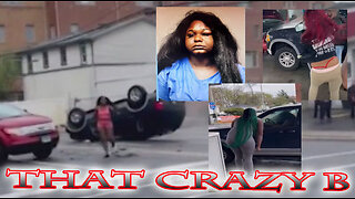 Crazy Woman Flips SUV Over in A Wild Gas Station Confrontation in Chicago