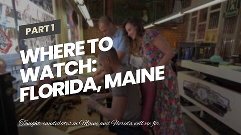 Where to watch: Florida, Maine gubernatorial debates