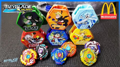 Abrindo a coleção de BEYBLADE BURST do @McDonald's Brasil