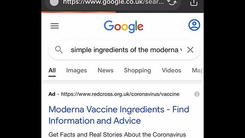 GOOGLE SEARCH - Moderna vaccine ingredients… ‘safe and effective? 🤮🤮🤮