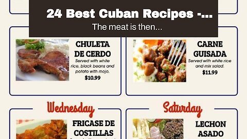 24 Best Cuban Recipes - Insanely Good - The Facts