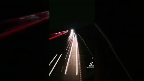time lapse night traffic