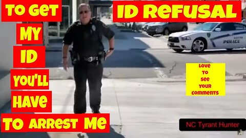 🔴ID Refusal🔴 You want my ID? You'll have to arrest me to get it🔵 1st amendment audit fail🔵
