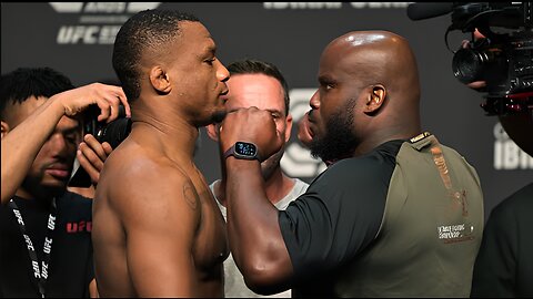 UFC São Paulo: Weigh-In Faceoffs