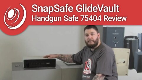 SnapSafe GlideVault Handgun Safe 75404 Review