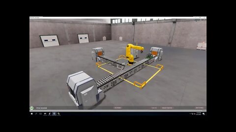 EasyPLC Machine Simulator Using Studio 5000 Rslinx OPC | Robot Cell Example