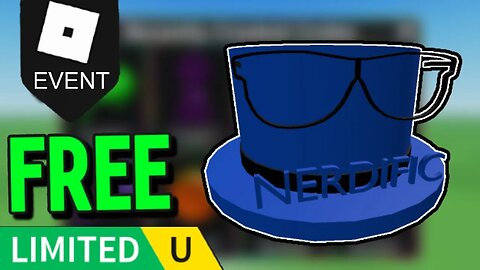 How To Get Nerdific's TopHat in UGC Limited Codes (ROBLOX FREE LIMITED UGC ITEMS)