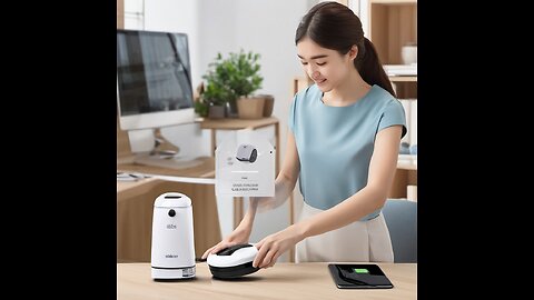 ODISTAR Desktop Vacuum Cleaner, Mini Table dust Sweeper Energy Saving