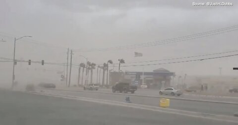 High Wind Warning for Las Vegas valley: Safety tips for dust storms, downed power lines