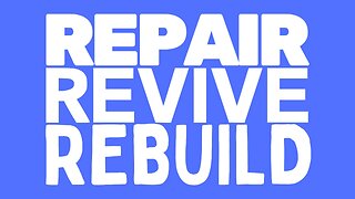 Sunday Morning Service "Repair, Revive, Rebuild"