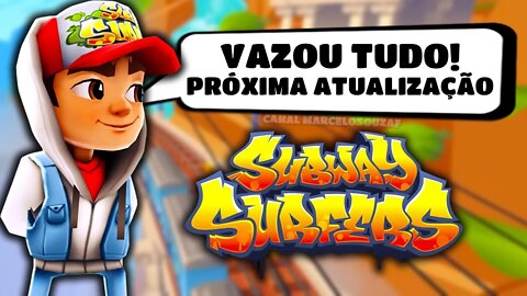 Atualização do Subway Surfers depois da Cidade do Metrô