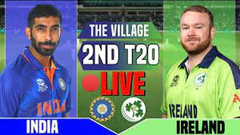 Ireland vs India t20 match 2023