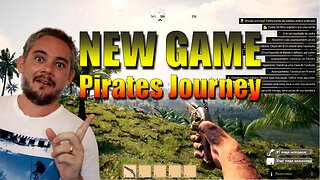 [GAMEPLAY] New Free Open World Survival Game on PC | Pirates Journey Demo
